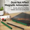AZF Classic Design Pencil Case for Samsung Galaxy Tab S6 Lite/S10 Lite S Pen,Comfortable Grip Non-Slip Silicone Case, Supports Magnetic Wireless Charging (Midnight Green) view 3