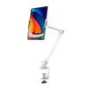 AVXANKTG Bed Bracket 4.7-15.6 inch Bracket Table clamp Aluminum Alloy (Color : White) view 1