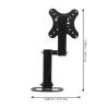 JFUDJKLI Computer Monitor Stand Monitor Wall Mount Adjustable Computer Monitor Stand Screen Stand Retractable Computer Monitor view 2
