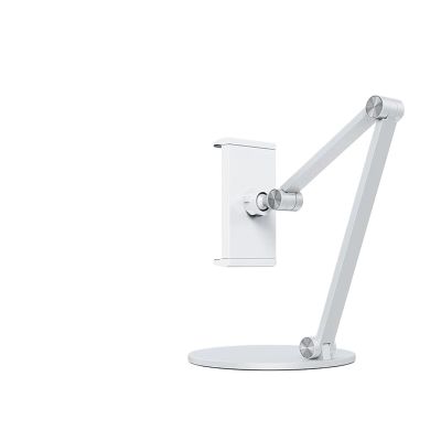 CUFTOBJM Aluminum Stand Portable Screen 4.7-15.6 inches Foldable (Color : White)