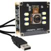 MMlove 48MP USB Camera Module 4K 30FPS Color Night Vision High Speed Autofocus Webcam Lightburn Camera 70 Viewing Angle Industrial Security Webcam for Face Recognition Streaming,PC/Laptop view 1