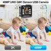 MMlove 48MP USB Camera Module 4K 30FPS Color Night Vision High Speed Autofocus Webcam Lightburn Camera 70 Viewing Angle Industrial Security Webcam for Face Recognition Streaming,PC/Laptop view 2