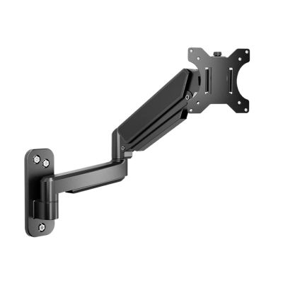 JFUDJKLI Monitor Arm Wall Mount Bracket 13""-32"" 2-9kg Screen Monitor Stand, Black