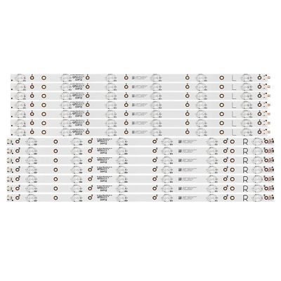 UFDIPLMY 28PCS(2TV) LED Backlight Strip Compatible with Philips 55" TV GJ-2K16-550-D712 55PUT6400 55PUH6400 55PUK6400/12 LB55037 V1_03 12 Lamps (Color : 2TV(28pcs))