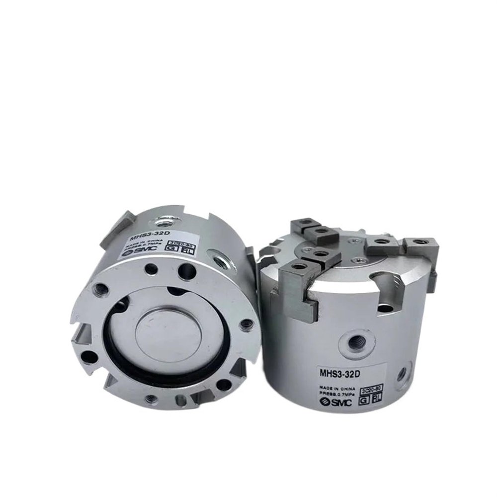 yinjieUS MHS2 2-Finger Parallel Air Gripper MHS2-40D/50D/63D (Color : MHS2-63D)