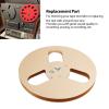 Reel to Spool Tape, 3 Hole Aluminum Alloy, 1/4 Inch Ribbon Reel Replacement, 7 Inch Long Lasting Recording Tape, Compatible view 2
