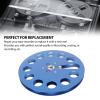 Reel to Spool Tape, Aluminum Alloy 11 Holes 1/4 Inch Ribbon Spool Replacement, 7 Inch Long Lasting Recording Tape Compatible view 3