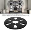 10.5 Inch Pickup Reel, Opening Machine Aluminum Alloy Sound Pickup Reel, 6 Holes Wind Resistance, Empty Tape Reel view 3