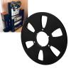 10.5 Inch Pickup Reel, Opening Machine Aluminum Alloy Sound Pickup Reel, 6 Holes Wind Resistance, Empty Tape Reel view 4
