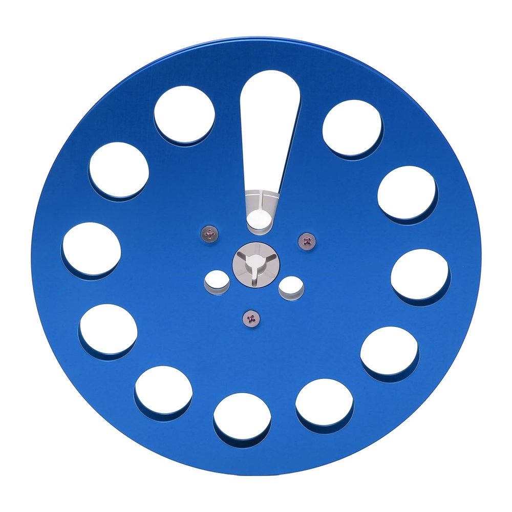 7 Inch Pickup Reel, Universal 11 Holes Wind Resistance, Empty Tape Reel for Recording, Erasing, Re-Recording, High Performance, Alloy