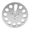 7 Inch Pickup Reel, Universal 11 Holes Wind Resistance, Empty Tape Reel for Recording, Erasing, Re-Recording, High Performance, Alloy view 1