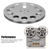 7 Inch Pickup Reel, Universal 11 Holes Wind Resistance, Empty Tape Reel for Recording, Erasing, Re-Recording, High Performance, Alloy view 3