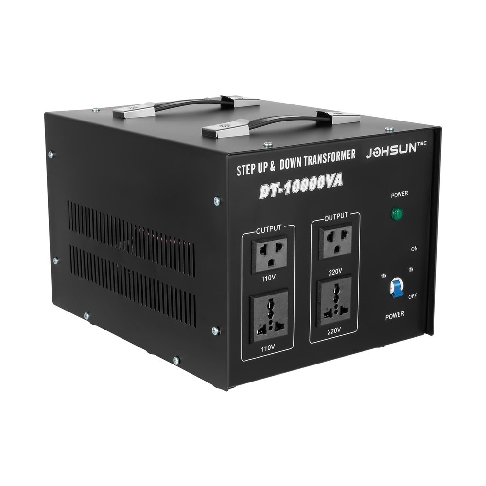 10000 Watt Step Up Transformer 110V to 220V Power Down Voltage 110V and 220V Heavy Duty Voltage Converter USB Transformer Power Converter Circuit Breaker Voltage Converter