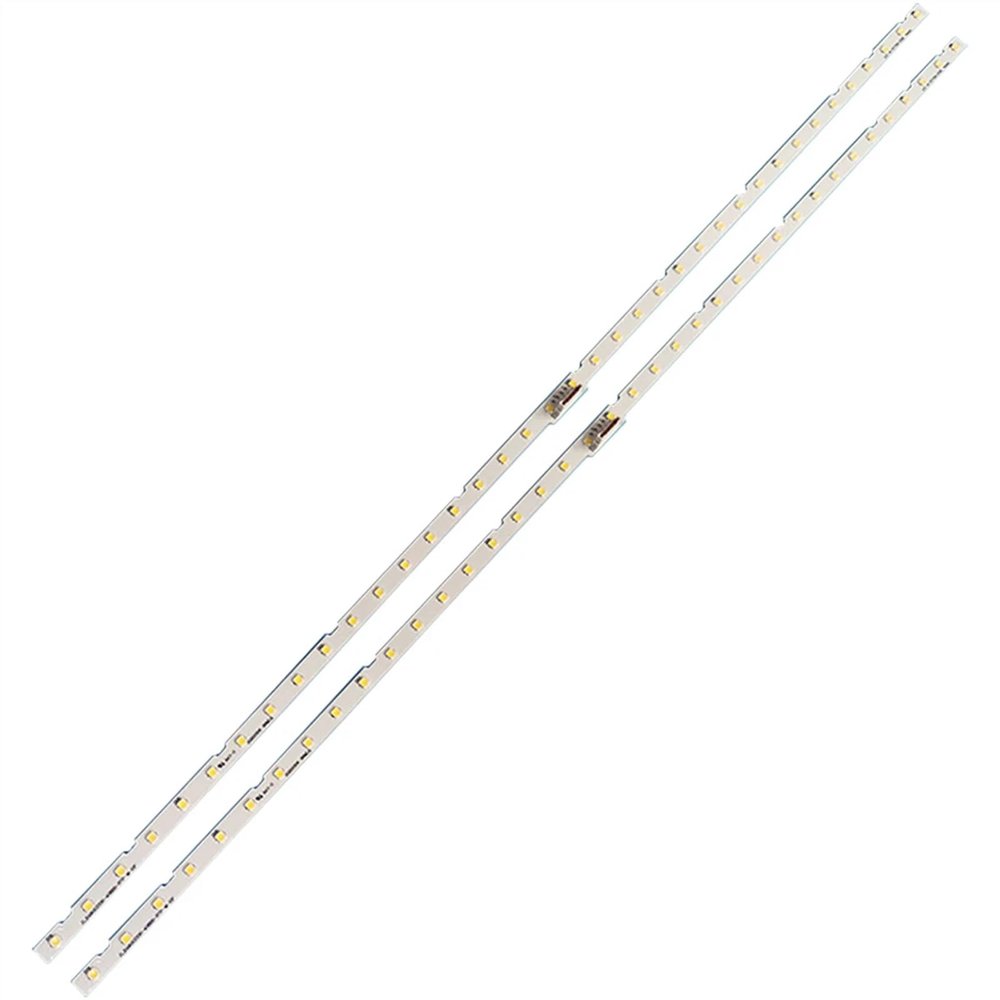 UFDIPLMY 2PCS LED Backlight Strip Compatible with UN49NU7100 UE49NU7300U UE49NU7140 UE49NU7100 BN61-15483A BN96-45953A 45953B LM41-00630A 00557A (Color : 2pcs)