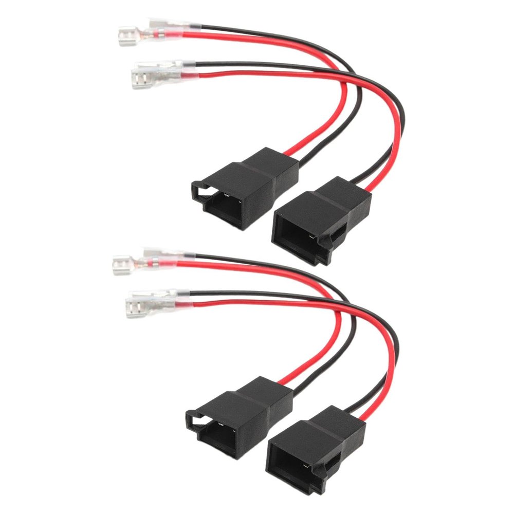 AsrMyjcx 4x PC2-805 Speaker Adaptor Cable Wire Harness Connector Plugs,Vehicle Repair Audio Wiring Harnesses Vehicles Supplies