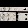 UFDIPLMY 3 PCS LED Backlight Strip Compatible with TOT_43D2900_3X8 Thomson 43UC6306 43UC6406 43U67EBC OEM46LB06 TCL 43S303 43S305TABA 43DP608 D43A810 (Color : 1set(6PCS)) view 3