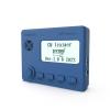 Mini CW Trainer Morse Code Trainer with Display, Moore Simo Wales Code Shortwave Radio Telegraph Key Car Key Learning CW Radio for Telegraph Practice with Charging Cable (Blue) view 1
