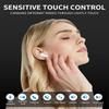 HEING Wireless Ear Buds, Wireless Bluetooth Earbuds,Sport Ear Buds Workout Headphones ANC and ENC Noise Cancelling, IP7 Waterproof Running in-Ear Earphones for Phone Laptop TV view 4