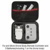 XBERSTAR Mini 2/Mini 2SE RC Bag Case Waterproof Shockproof Storage Bag Protection Hard Case for DJI Mini 2 SE/Mini 2 Drone and Remote Control, Black Inside, Storage Bag view 2