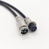 BOUUNCIY 19.69 ft GX20 4 Pin Male to Female Head Aviation Cordset, GX20 4Pins Female to Male Connector Electrical Cable Panel Mount Circular Metal Aviation Adapter Cordset for Ships 17AWG (6meter) view 3