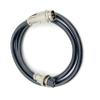 BOUUNCIY 29.53 ft GX20 5 Pin Male to Female Head Aviation Cordset, GX20 5Pins Female to Male Connector Electrical Cable Panel Mount Circular Metal Aviation Adapter Cordset for Ships 17AWG (9meter) view 2