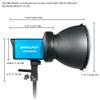 Dracast X Series M80 Daylight LED 3 Light Kit with Nylon Padded Travel Case view 3