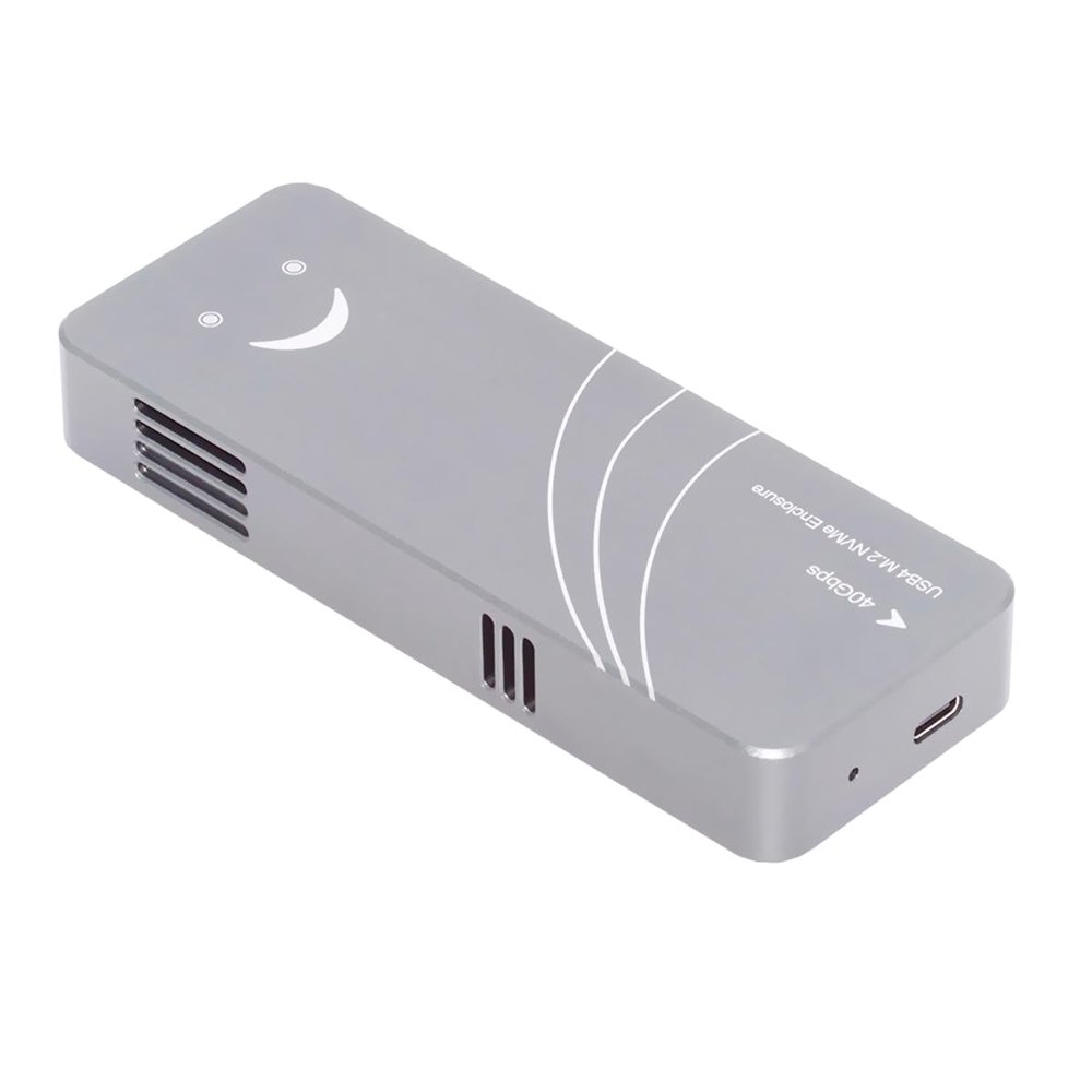 Cablecc 40Gbps USB4 Type-C to PCI-E 4.0 X4 SSD NVME NGFF M-Key Enclosure 20Gbps USB-C ASM2464 Chipset