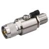 UHF Lightning Arrestor PL-259 Lightning Surge Protector PL259 Male to SO239 Female Bulkhead for CB Ham Base Antennas RFetomax (UHF arrestor Male to Female) view 1