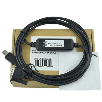 USB-NT31C Compatible NT11/20S/620/631C Touch Screen Debugging Cable Cable Communication Download Data Cable Dual Chip Design Industrial Grade 3 Meter