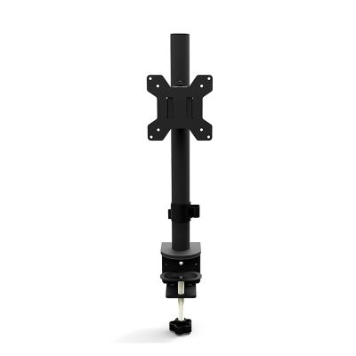 ELUKHT Monitor Mount, Height Adjustable Monitor Arm with C-Clamp and Perforation Base, Fits 17 to 27 Inch Computer Screen, Fits 75x75mm & 100x100mm