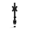 ELUKHT Monitor Mount, Height Adjustable Monitor Arm with C-Clamp and Perforation Base, Fits 17 to 27 Inch Computer Screen, Fits 75x75mm & 100x100mm view 1