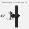 ELUKHT Monitor Mount, Height Adjustable Monitor Arm with C-Clamp and Perforation Base, Fits 17 to 27 Inch Computer Screen, Fits 75x75mm & 100x100mm view 3