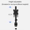 ELUKHT Monitor Mount, Height Adjustable Monitor Arm with C-Clamp and Perforation Base, Fits 17 to 27 Inch Computer Screen, Fits 75x75mm & 100x100mm view 4