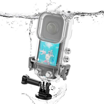 Dive Case for X3, 45m Underwater Housing Case Sports Camera Splash Prevention Protective Diving Housing Shell Action Camera Accessories for X3
