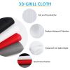 72"x56" Speaker Grill Cloth Stereo Mesh Fabric Repair and Replacement Home Speakers Dustproof,Protection,Scratch Resistance Speaker Grill Fabric (White) view 2