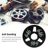 10 Inch Pickup Reel, 3 Hole Open Reel, Aluminum Alloy Sound Pickup Reel, Resists Flexing Grip Flange, Reel view 2