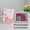 3D Cute Unicorn Case for Samsung Galaxy Tab A 10.1 inch 2019 SM-T510/T515,Kawaii Cartoon Kids Teens Boys Girls Women Unicorn Soft Silicone Case with 360 Rotating Stand view 4