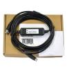 TX-USB-AW Applicable PLC Debugging Cable Programming Cable Download Data Cable Communication Transmission Cable Support WIN7/XP/VISTA/WIN8/WIN10 Dual chip Design Industrial Grade 3 Meter view 1