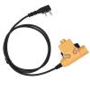 Miskall U94 PTT Adapter, with Back Clip Push to Talk Portable Radio Headset Adapter for Baofeng UV5R UV5RE UV5RA UV6R BF888S view 3
