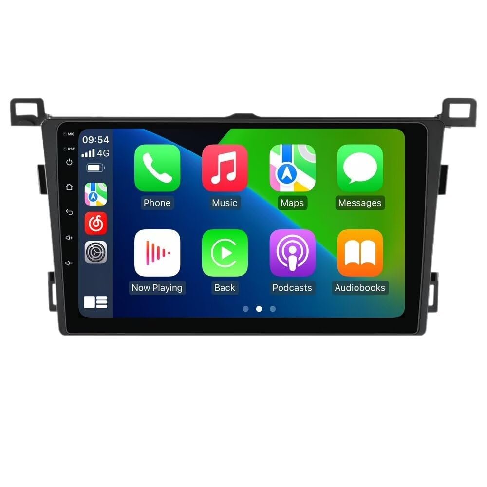 8Core 2+32GB 9" IPS Touch Screen Android Car Stereo for Toyota RAV4 2013-2018 Car Radio Built-in Car-Play Android Auto GPS Navigation Dash Kit