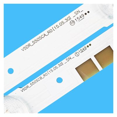 SJKTOJWC LED Strip for SAM/S.UNG UE55JU6800 UE55JU6800K UE55JU6872 UE55JU6870 UE55JU6850 V5DR_550SCA_R0 550SCB_R0 BN96-38482A