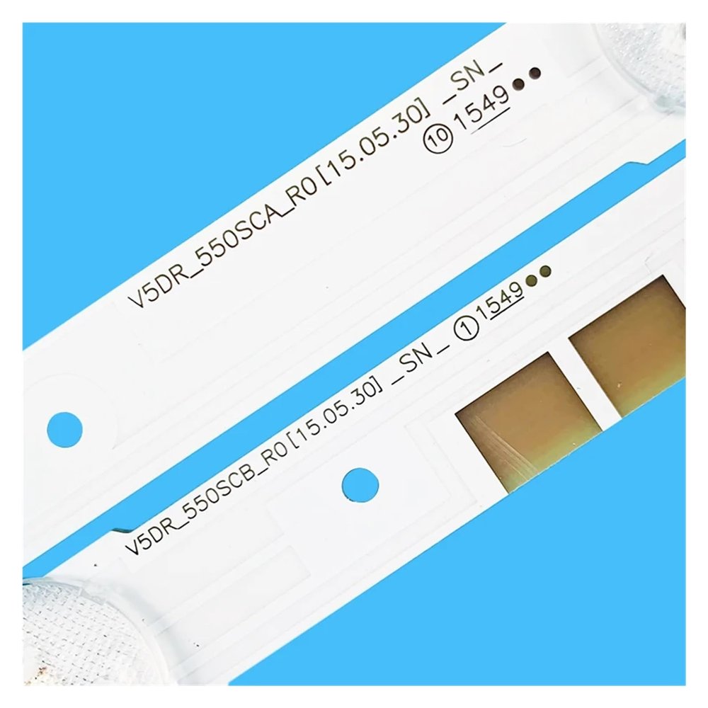 SJKTOJWC LED Strip for SAM/S.UNG UE55JU6800 UE55JU6800K UE55JU6872 UE55JU6870 UE55JU6850 V5DR_550SCA_R0 550SCB_R0 BN96-38482A
