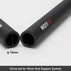 NICEYRIG 15mm Carbon Fiber Rod Combination with 16'' 12'' 6'' 15mm Rod Lightweight for DSLR Camera 15mm Rod Rail Support System view 2