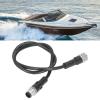 Backbone Cable Black Abs Boat Backbone Drop Cablefor NMEA 2000 Replacement for Raymarine Lowrance Simrad B G Navico Networks Boat Marine Grade Products Accessories (0.5m / 1.6ft) view 4