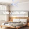 FGDTREE DC12V Mini USB Ceiling Fan for Camping Tent, Portable Hanging Ceiling Fan Hanging Fan with 3 Blades for Camping Cruise RV Tent Gazebo Bed Dormitory Home Room view 3