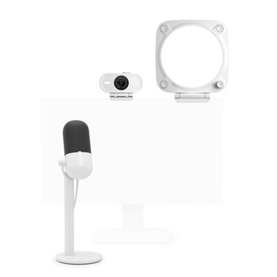 Elgato Neo Essentials Kit - Wave USB Mic (Tap-to-Mute), Facecam Full HD Webcam (Privacy Shutter, Light Correction), Key Light (No Glare, Onboard Controls) - Plug & Play for PC/Mac/Laptop