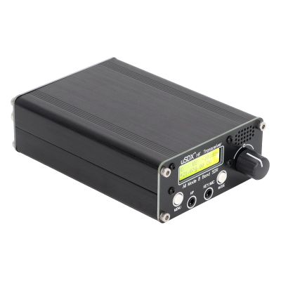Radio Transceiver 8 Band Radio Transceiver, Radio Transceiver LCD SDR Full Mode HF SSB QRP Transceiver with BNC Antenna Connector (No power)