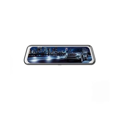 10'' Touch Screen IPS Car DVR 24H Surveillance Dash Cam 1080P Drive Video Recorder Registrator Auto Front and Rear Camera(Color:Dual Lens 24H,Size:64GB)