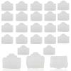 Moicstiy 50Pcs Ethernet Dust Cover, RJ45 Anti-Dust Silicone Plugs Protector Stopper Cap - Securely Block and Shield Female Ports for Switches, Routers, and Media Converters(Clear) view 1