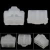 Moicstiy 50Pcs Ethernet Dust Cover, RJ45 Anti-Dust Silicone Plugs Protector Stopper Cap - Securely Block and Shield Female Ports for Switches, Routers, and Media Converters(Clear) view 2